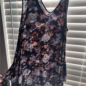 Maurices Navy Floral Dress